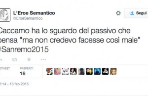 Sanremo 2015: i tweet più divertenti della quarta serata (FOTO)