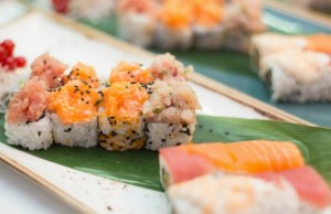 5 tipi di sushi senza pesce