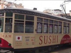 A Milano arriva il Sushi Tram