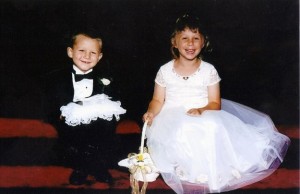 Da damigella e paggetto alle nozze (FOTO)