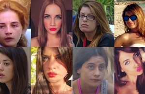 Le concorrenti del GF senza trucco (FOTO)