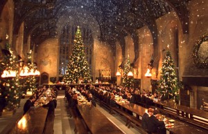 Vuoi festeggiare Natale nella Sala Grande di Hogwarts?