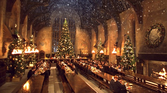 Vuoi festeggiare Natale nella Sala Grande di Hogwarts?