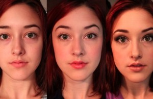 Trucco o acqua e sapone, come cambia la percezione? trucco