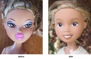 Come sarebbero le bambole senza trucco? (FOTO)