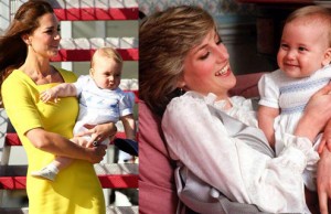 Il principe William e il piccolo George: tale padre, tale figlio (FOTO)