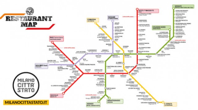 Restaurant Map, un ristorante per ogni stazione restaurant map