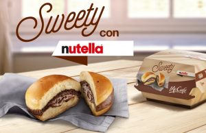 McDonald’s: arriva Sweety con Nutella