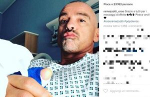 Eros Ramazzotti sta male? Una foto allarma i fans eros ramazzotti