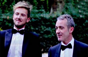 Pierluigi Diaco sposa il compagno Alessio Orsingher.