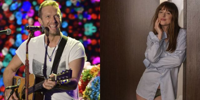 Dakota Johnson e Chris Martin insieme