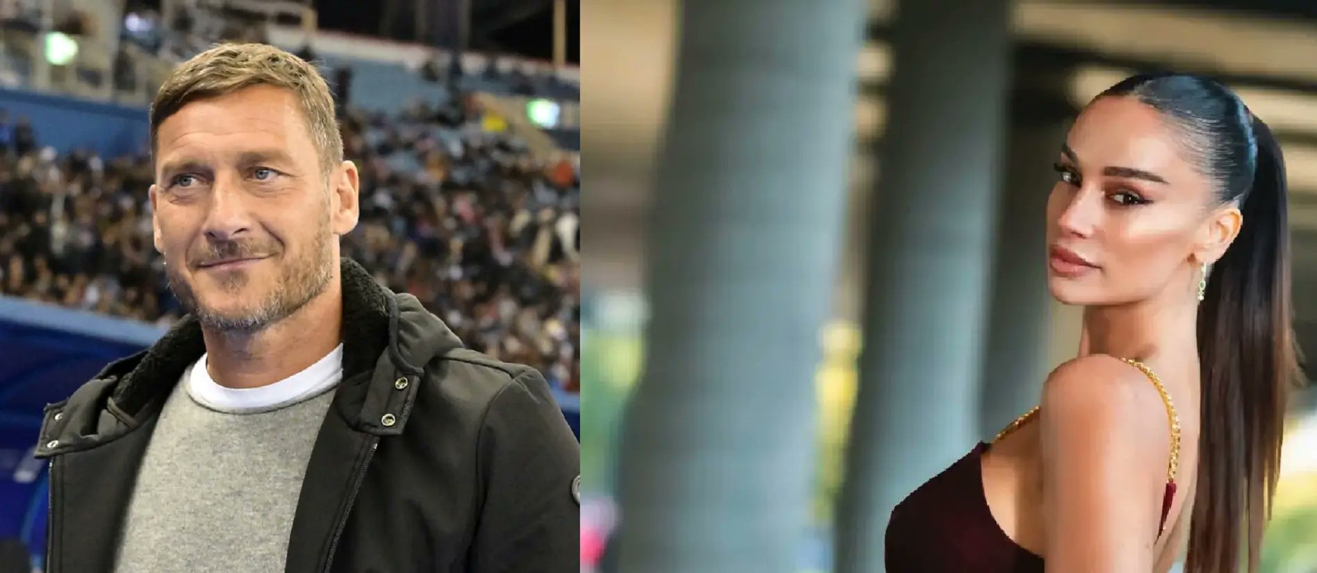 Totti scrive a Francesca Tocca mentre sta con Noemi Bocchi