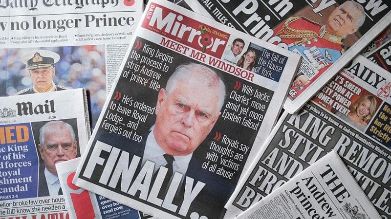 Ex principe Andrea arrestato: shock a Buckingham Palace, tutti i dettagli