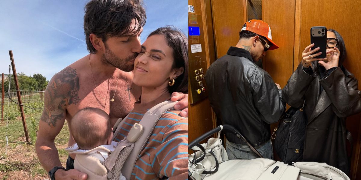 Giulia De Lellis e Cecilia Rodriguez: le figlie sono già inseparabili e Tony diventa Tata